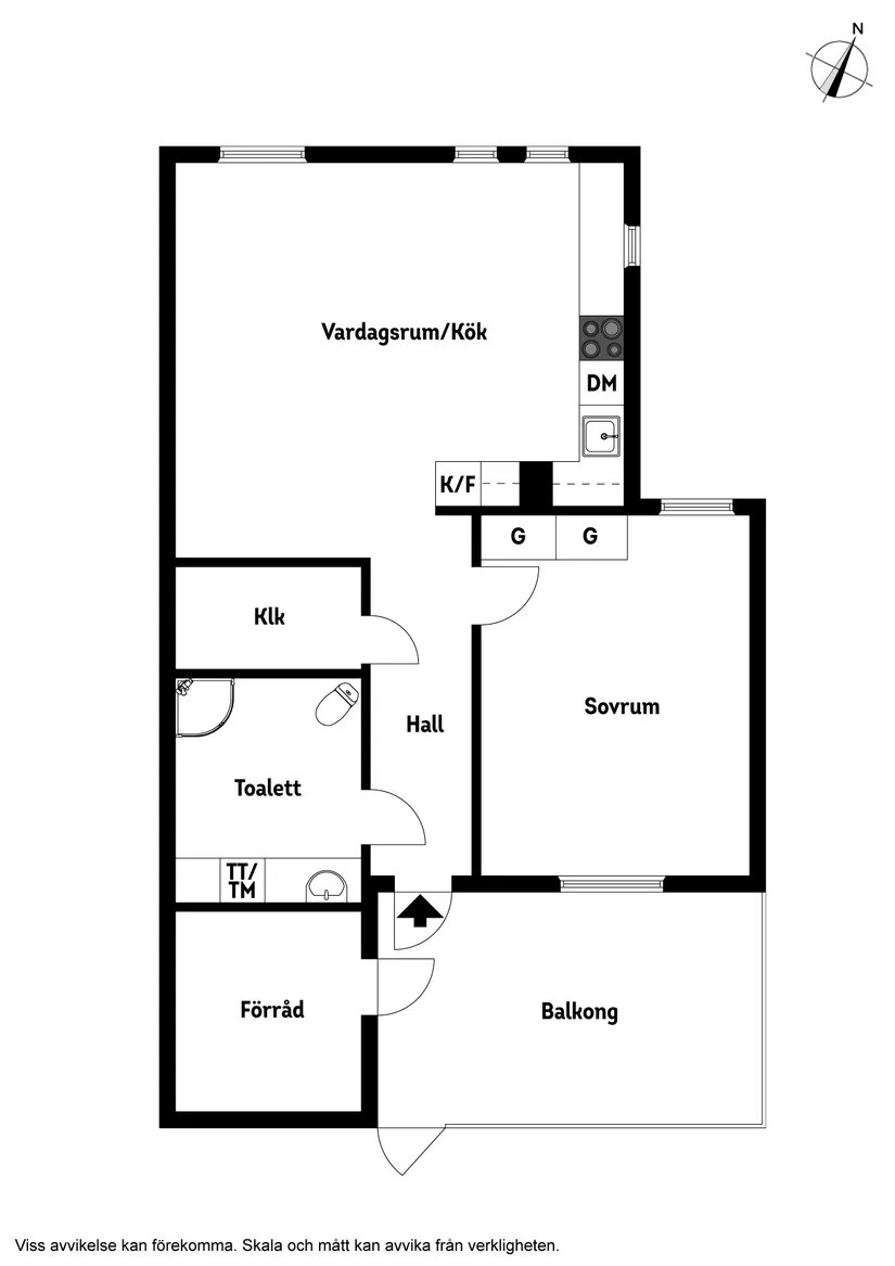 Bostadsrätt, Basunvägen 156, Fors, Kungsbacka