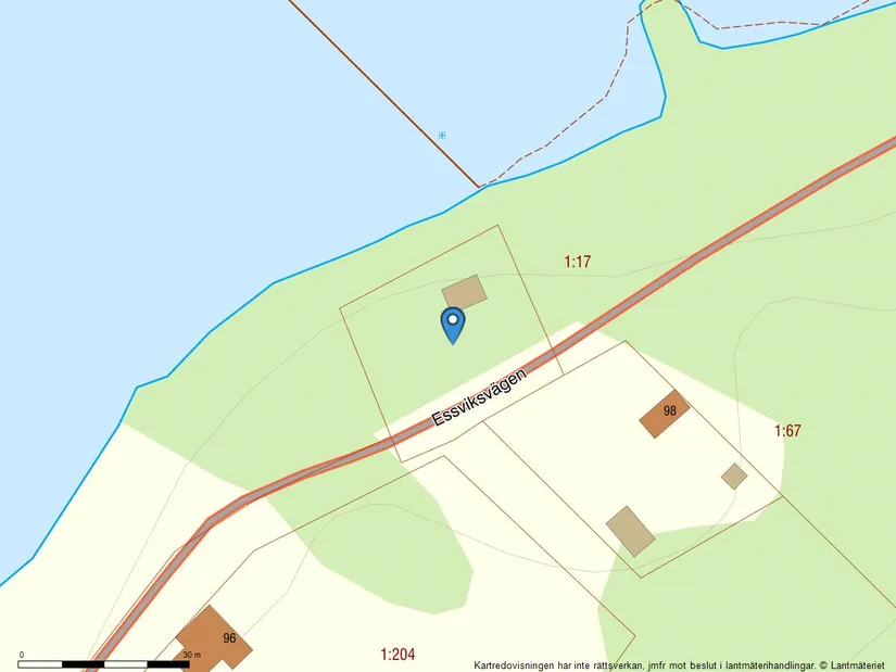 Tomt, Essviksvägen, Sundsvall