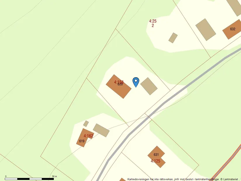 Villa, Västra Spång 620, Örkelljunga