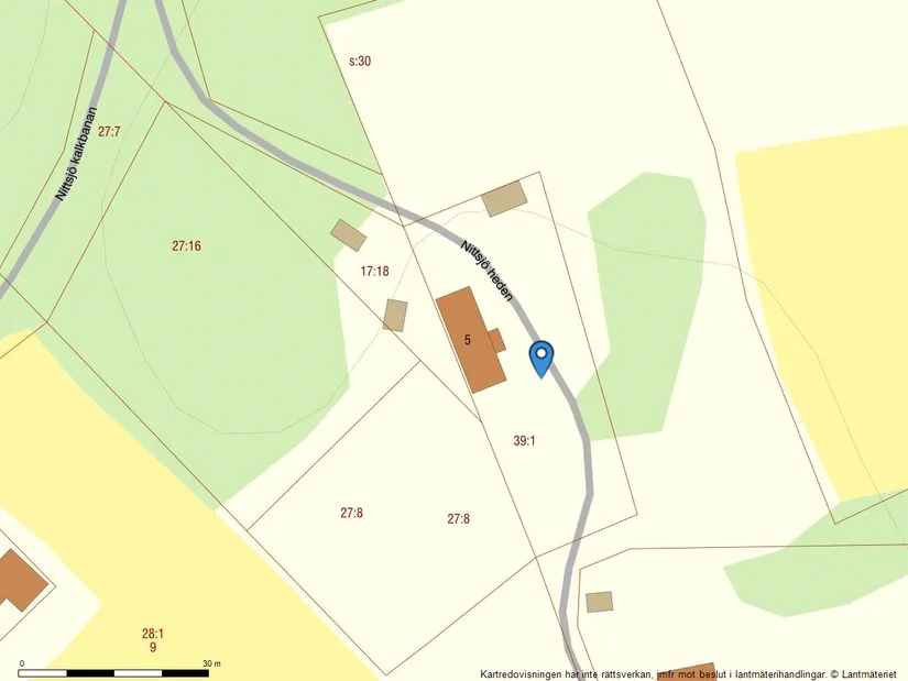 Villa, Nittsjö Heden 5, Rättvik