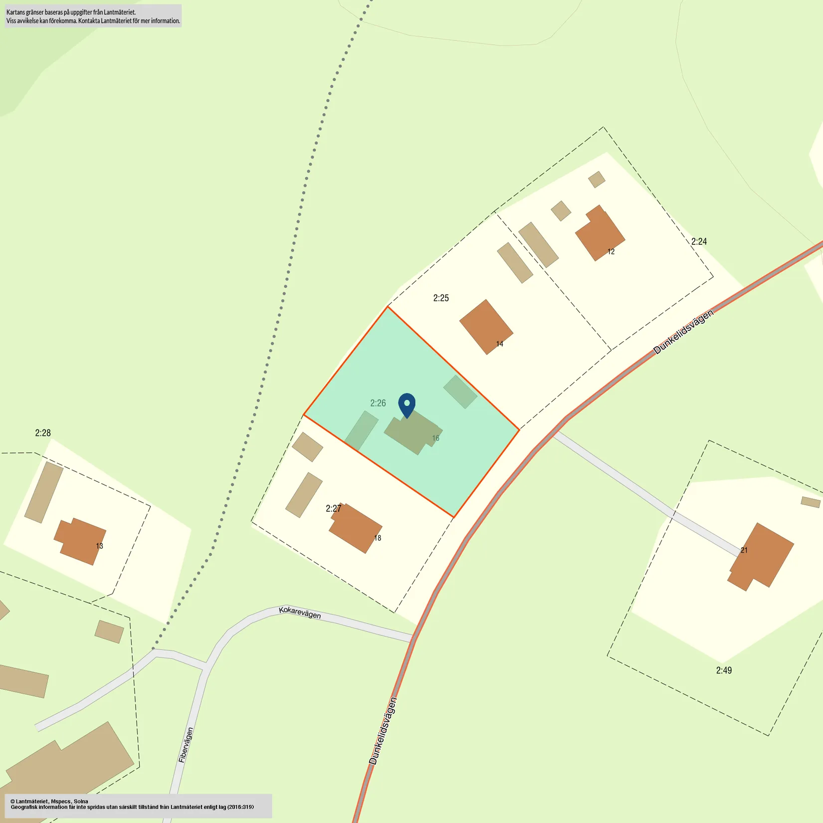 Villa, Dunkelidsvägen 16, Emsfors, Oskarshamn