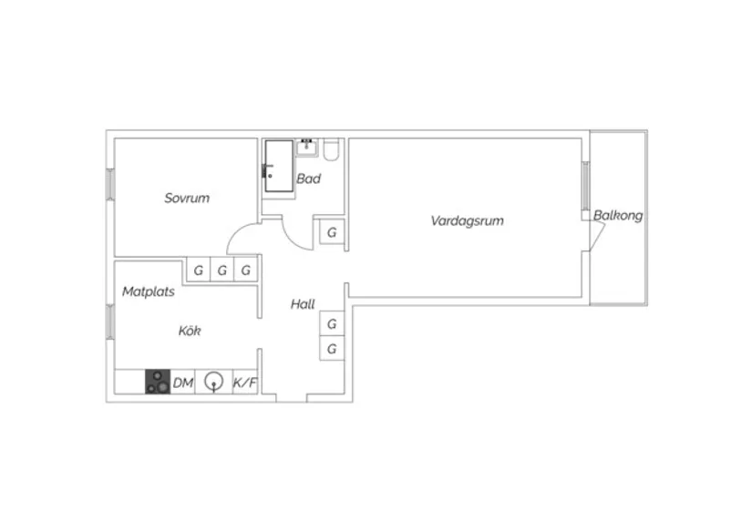 Bostadsrätt, Rosencrantzgatan 11A, Tomelilla