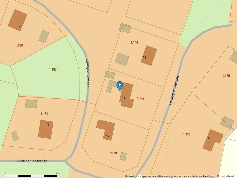 Fritidshus, Skvalpgrundsvägen 19, Hamnsbådarna, Sundsvall