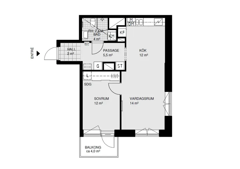 Bostadsrätt, Mobilgatan 1A, Telefonplan, Stockholm