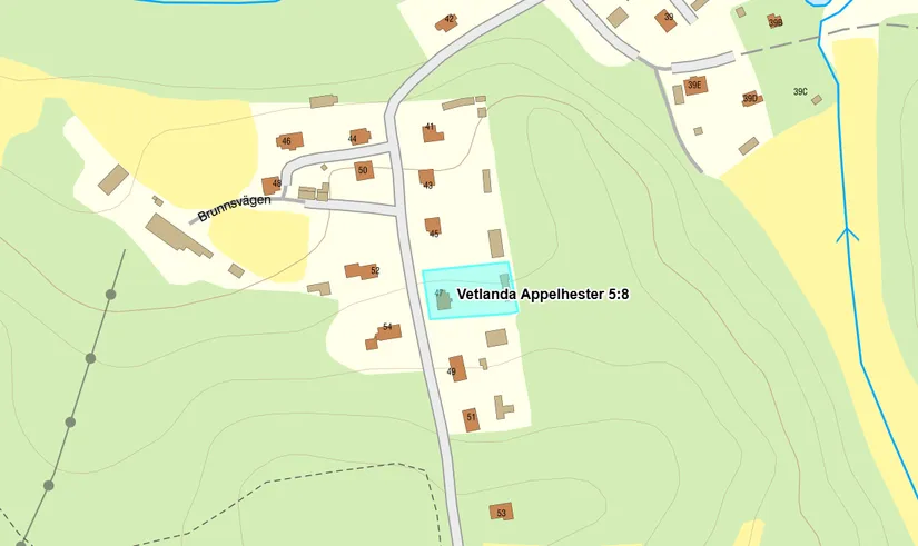 Villa, Brunnsvägen 47, Holsbybrunn, Vetlanda