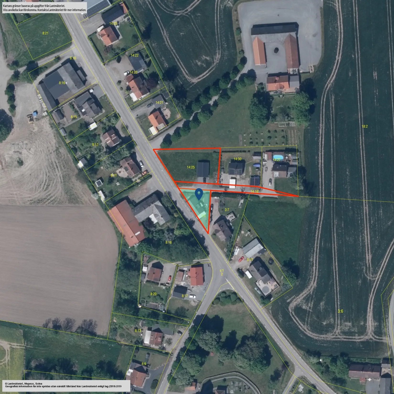 Villa, Gamla Lundavägen 562, Ystad