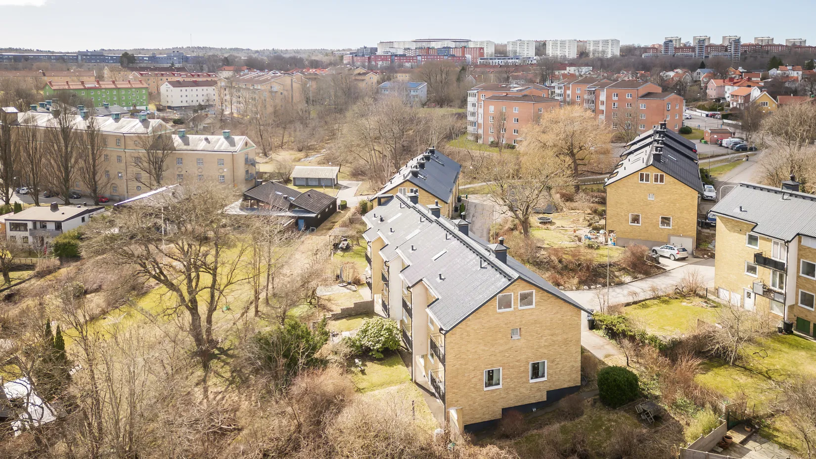 Villa, Radhus, Vedhuggaregatan 8, Johanneberg, Göteborg