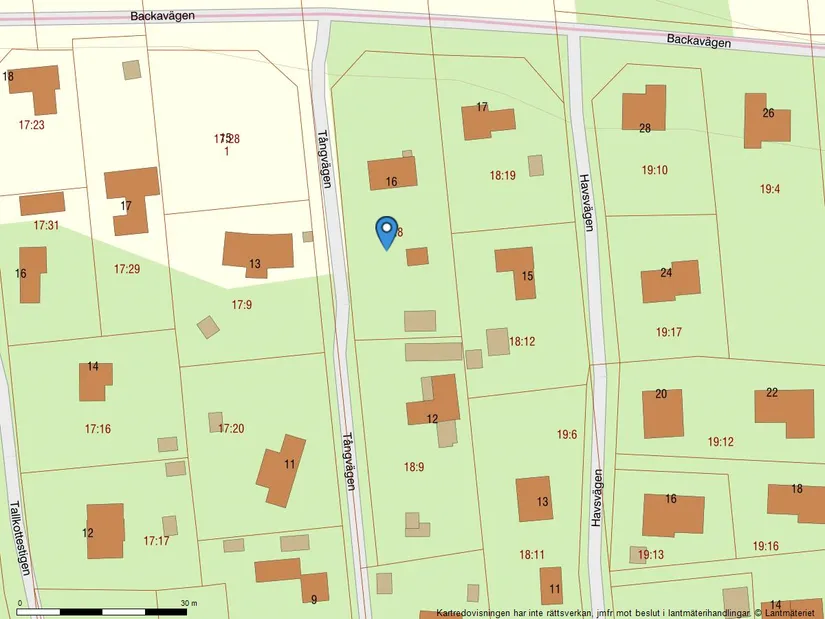 Fritidshus, Tångvägen 16, Löderups Strandbad, Ystad