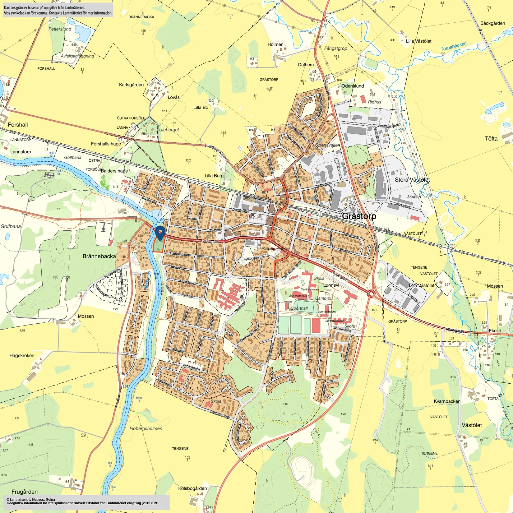 Villa, Ågatan 28, Grästorp