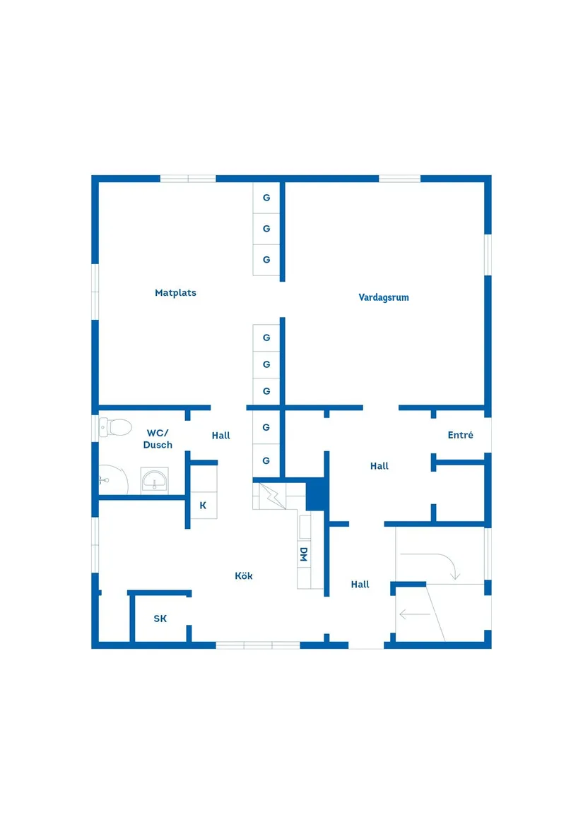 Villa, Eldsläckarevägen 5, Utmeland, Mora