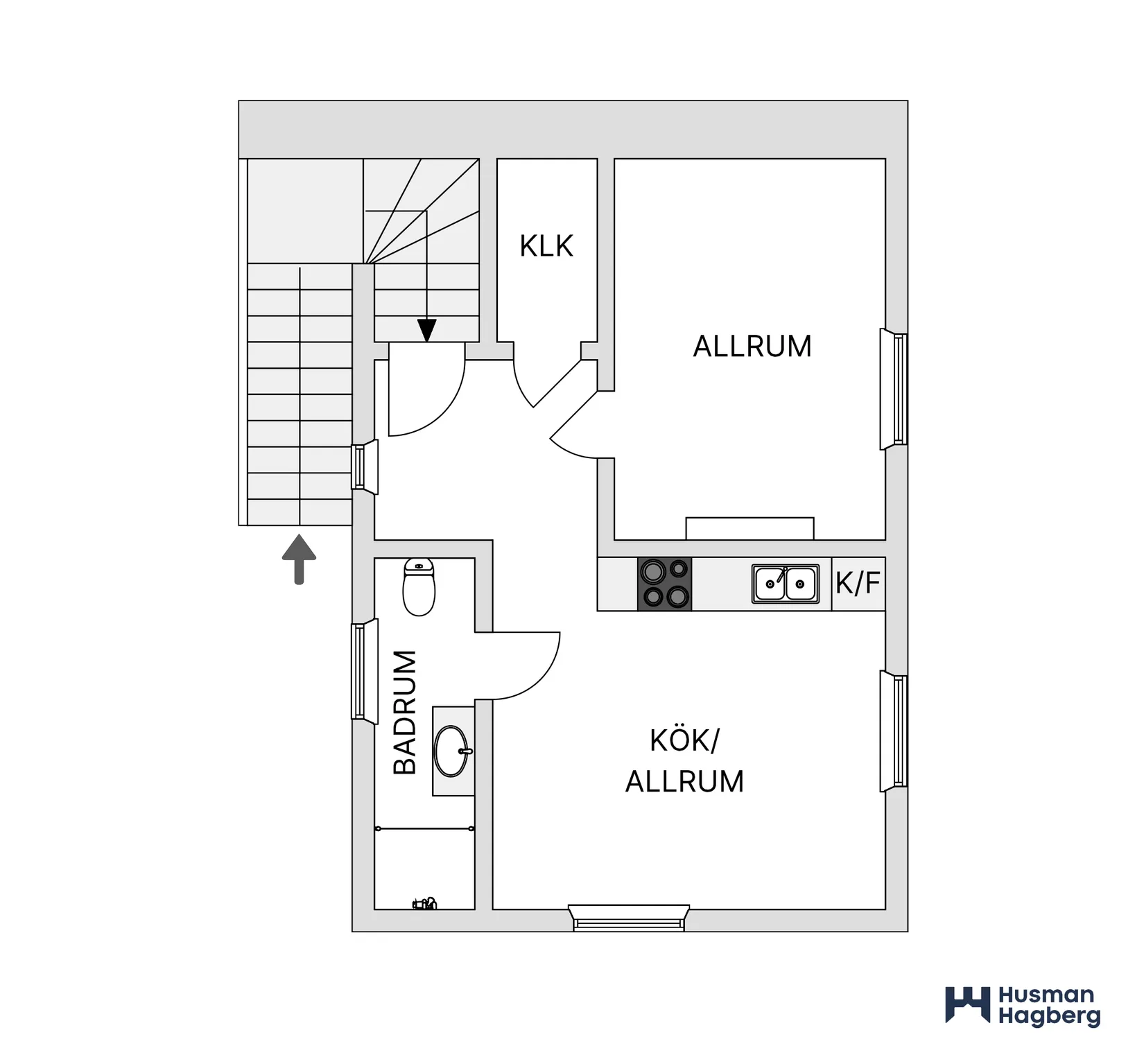 Bostadsrätt, Skolgatan 9B, Väst På Stan, Umeå