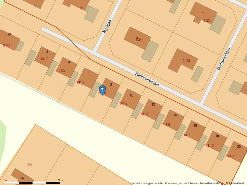 Villa, Stenbocksvägen 8, Tierp