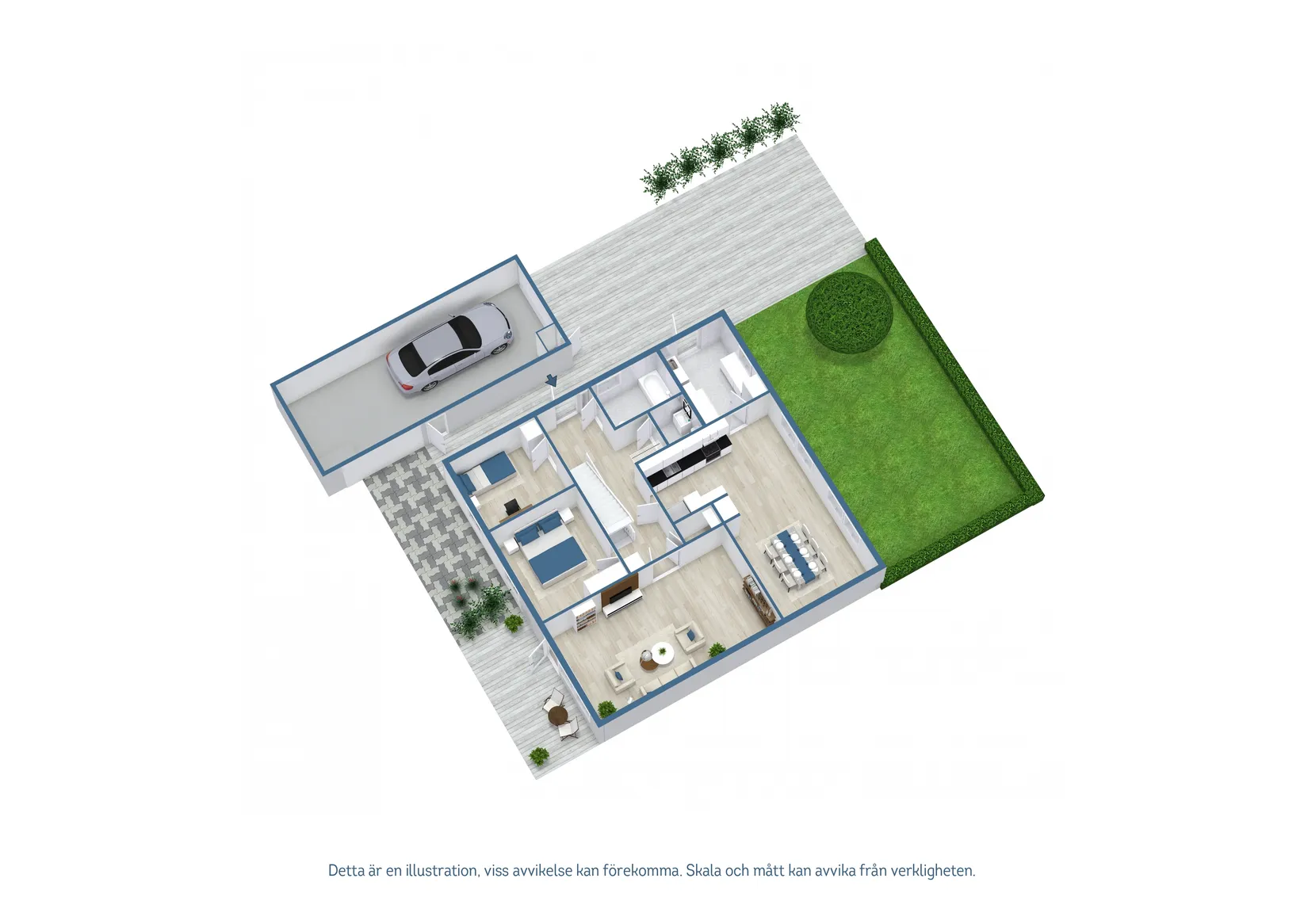 Villa, Stenbocksvägen 8, Tierp