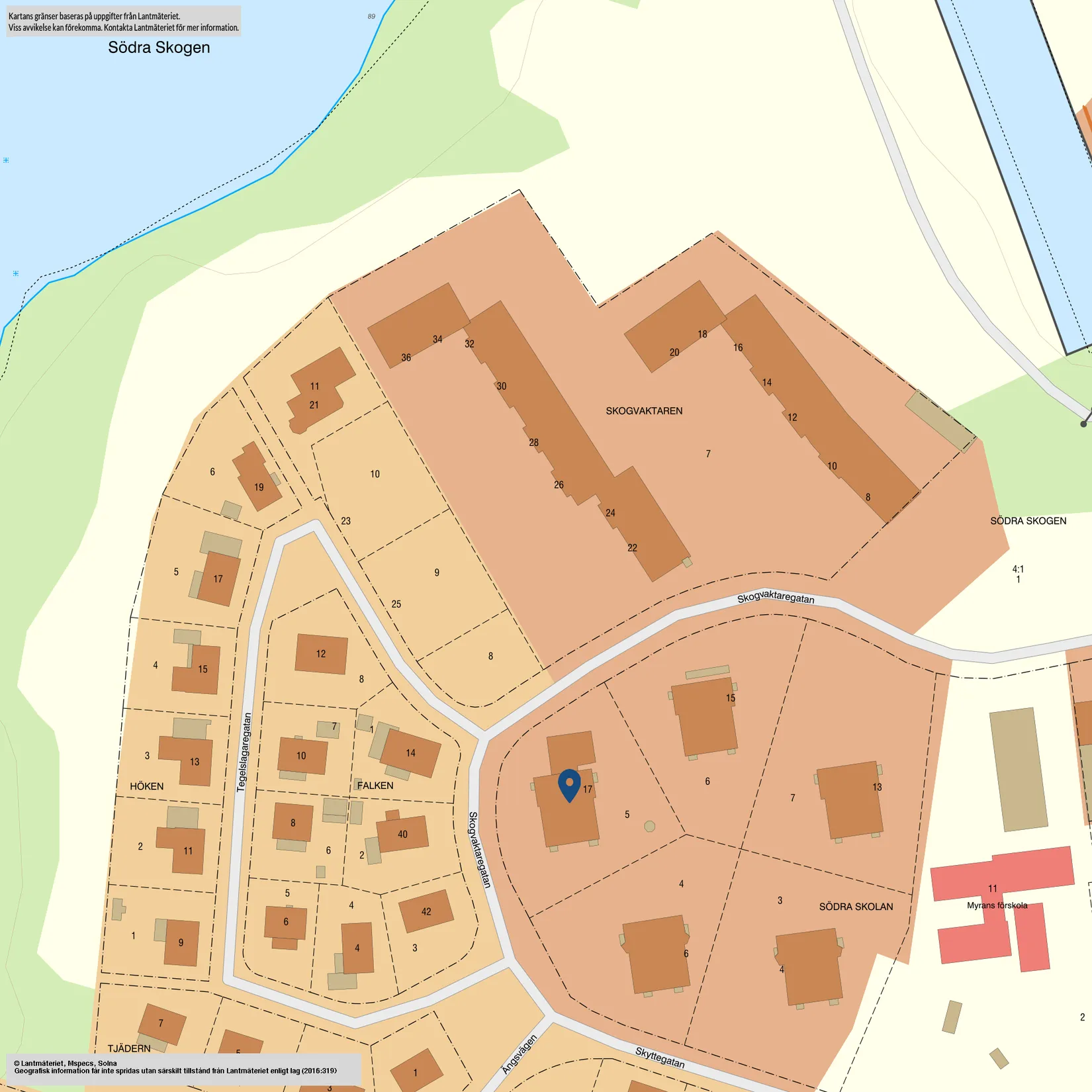 Bostadsrätt, Skogvaktaregatan 17, Södra Skogen, Karlsborg
