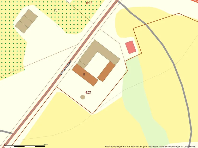 Villa, Gladsaxvägen 11, Baskemölla, Simrishamn