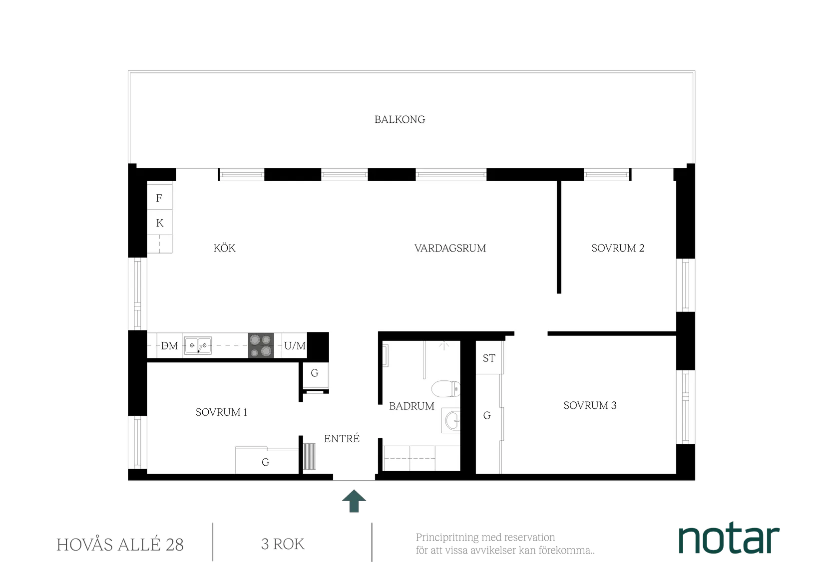 Bostadsrätt, Hovås Allé 28, Hovås, Göteborg