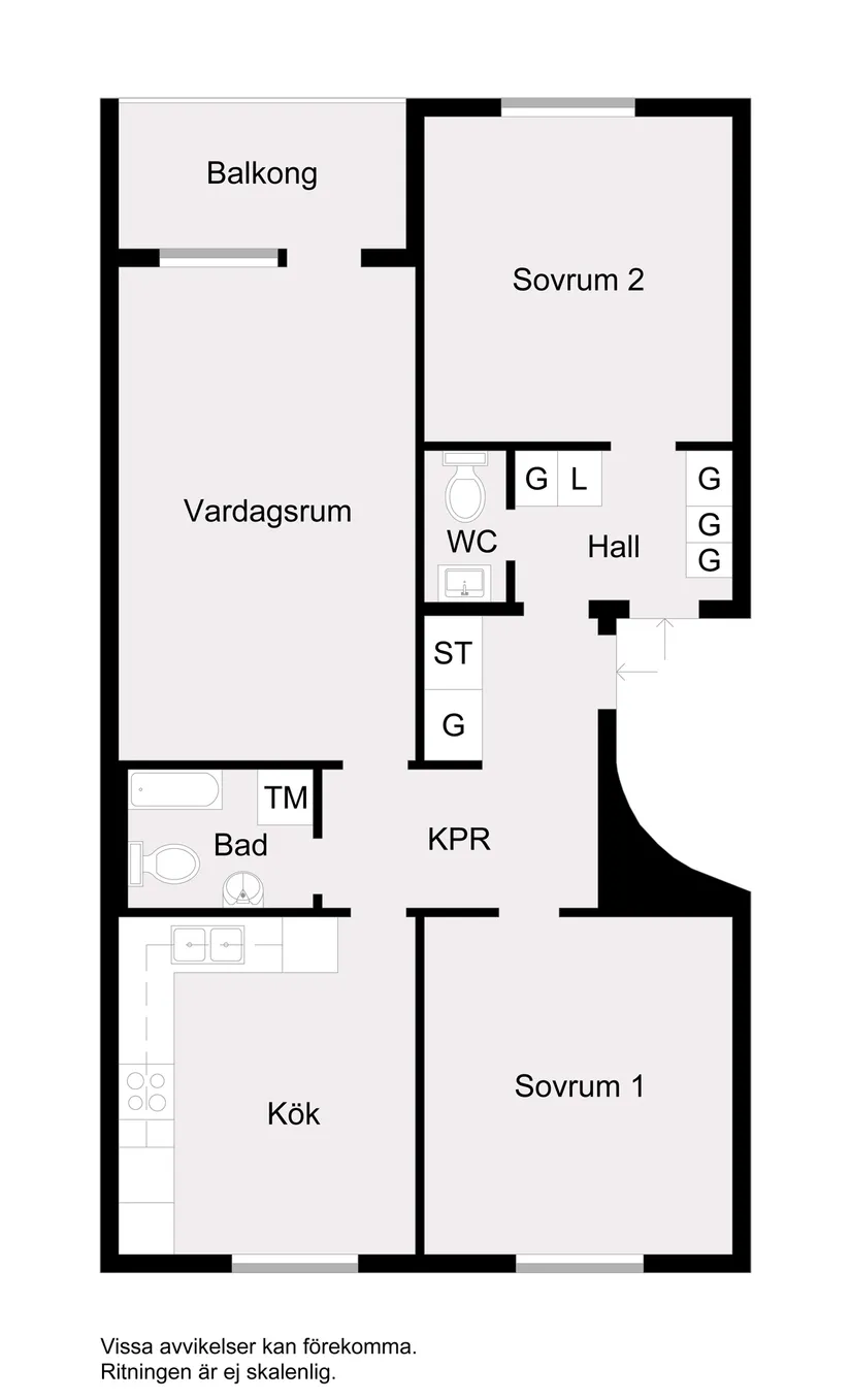 Bostadsrätt, Vänortsstråket 43B, Töjnan, Sollentuna