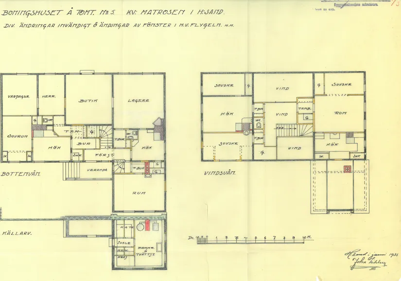 Villa, Köpmangatan 29, Härnösand