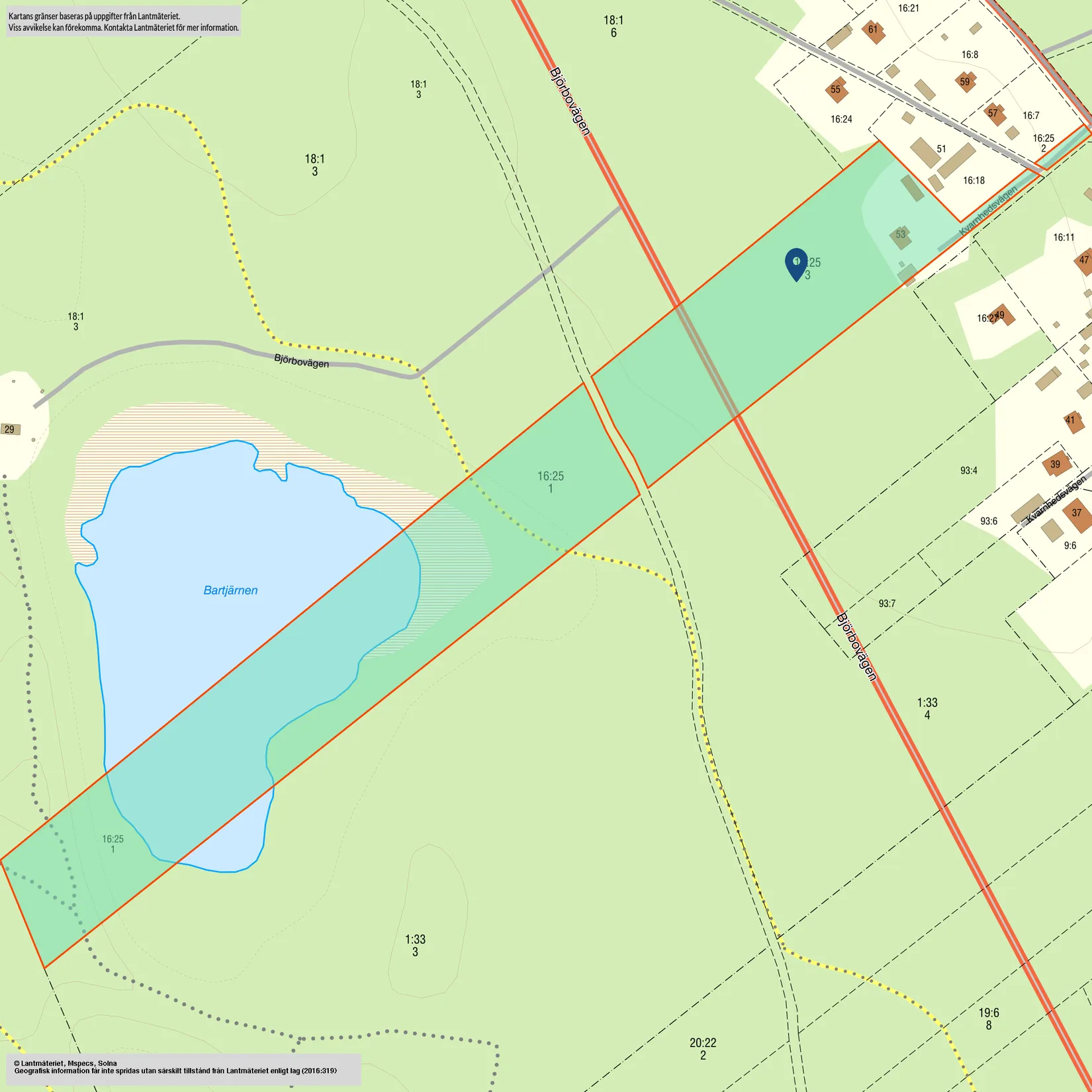 Gård/Skog, Kvarnhedsvägen 53, Ludvika
