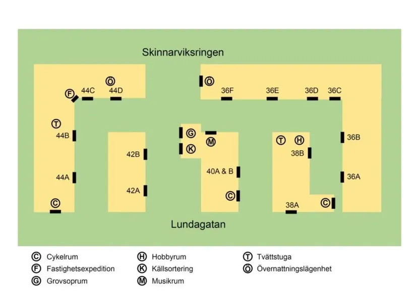 Bostadsrätt, Lundagatan 40A. Högst upp i huset, Södermalm - Skinnarviksberget, Stockholm