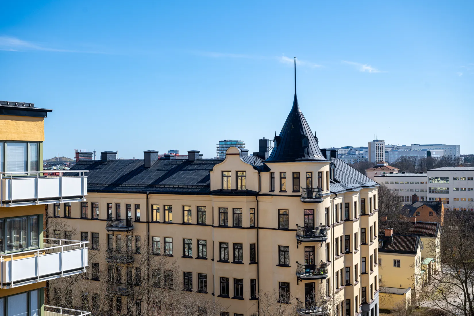 Bostadsrätt, Lundagatan 40A. Högst upp i huset, Södermalm - Skinnarviksberget, Stockholm