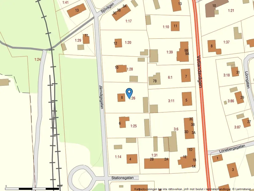 Villa, Järnvägsgatan 8, Vetlanda