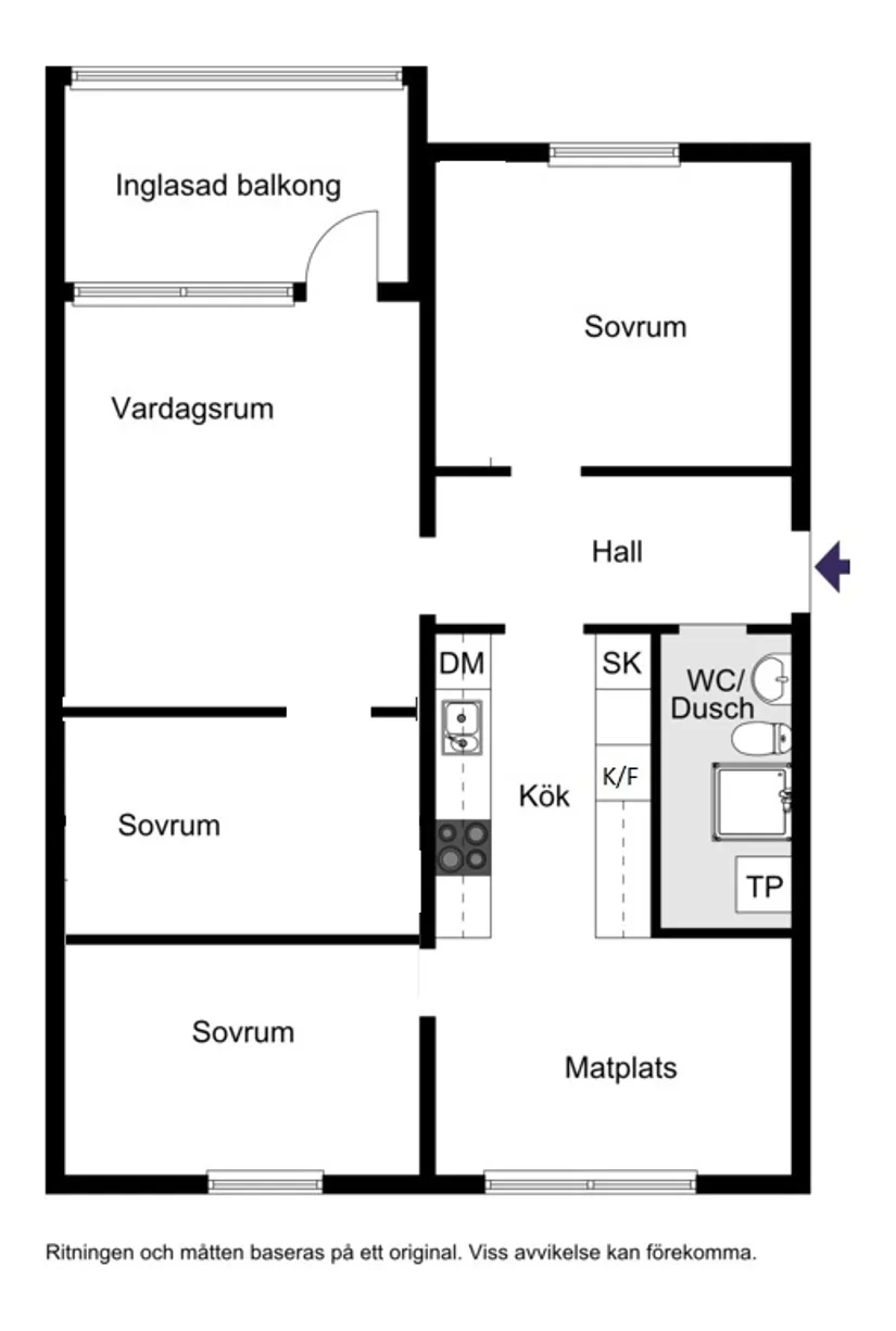 Bostadsrätt, Dragverksgatan 21, Bäckby, Västerås