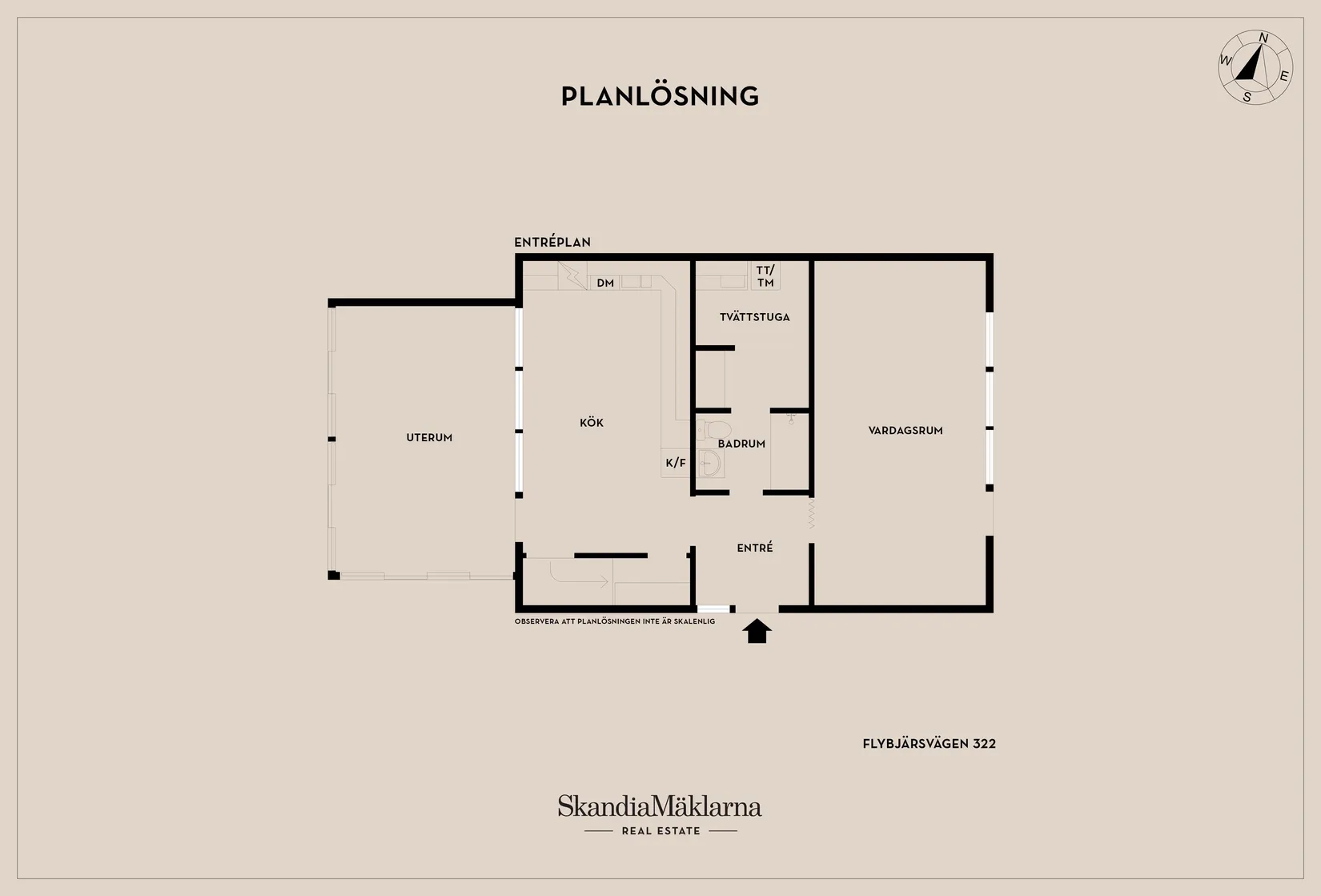 Bostadsrätt, Flybjärsvägen 322, Påarp, Helsingborg
