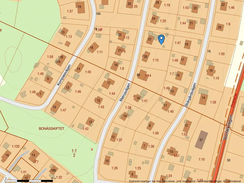 Villa, Matrosvägen 22, Bonässund, Örnsköldsvik