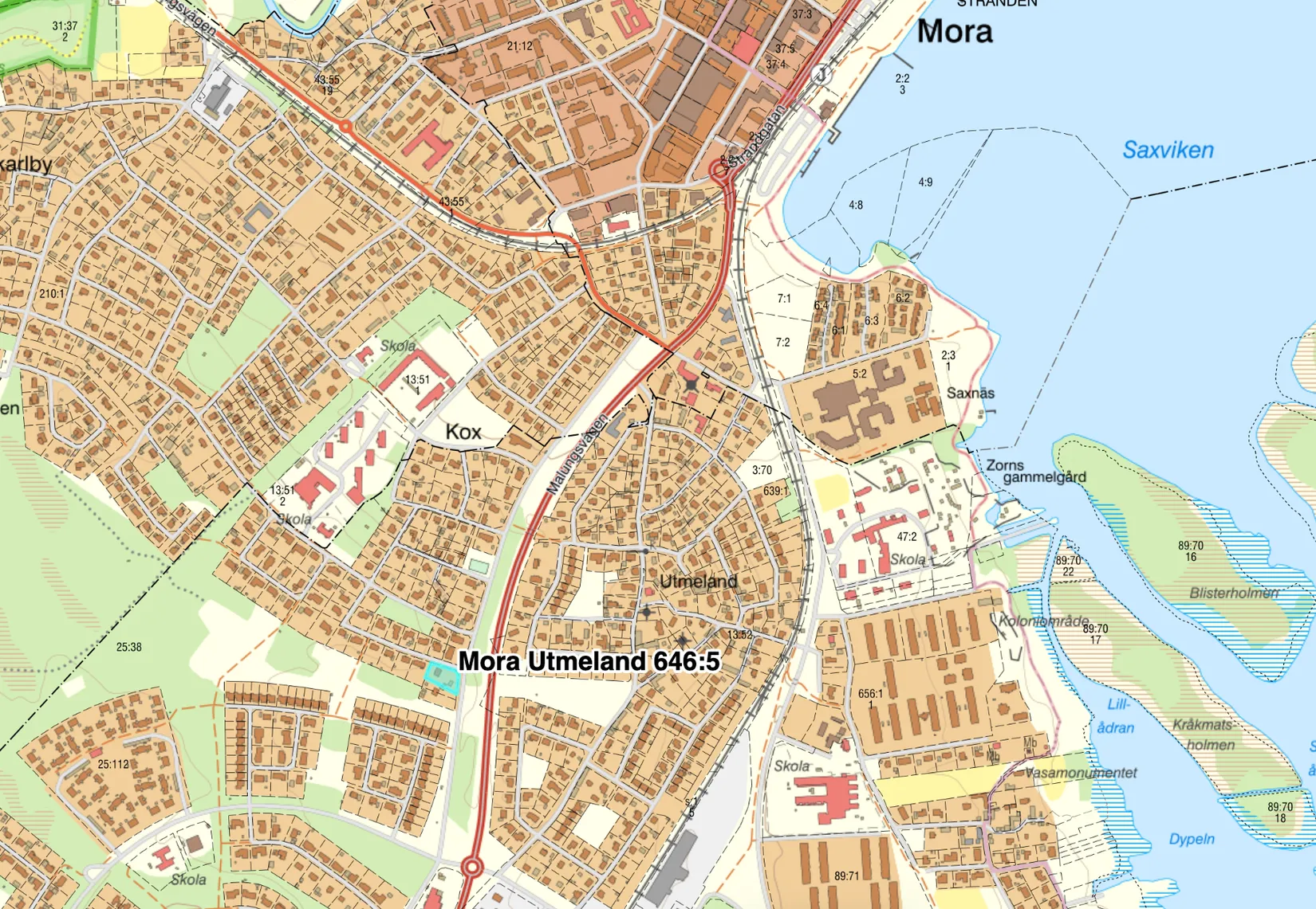 Villa, Koxvägen 32, Morkarlby, Mora