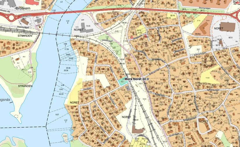 Villa, Sandavägen 6, Noret, Mora