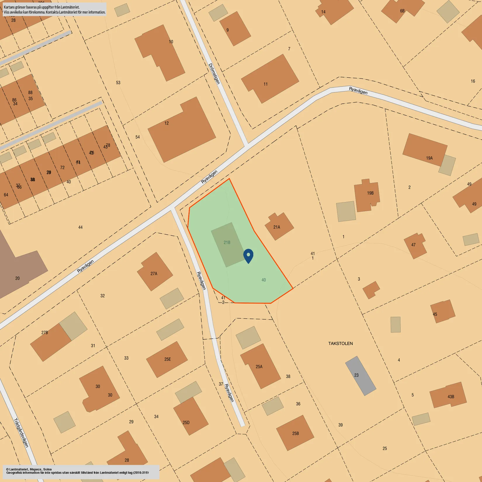 Villa, Ryavägen 21B, Töjnan, Sollentuna