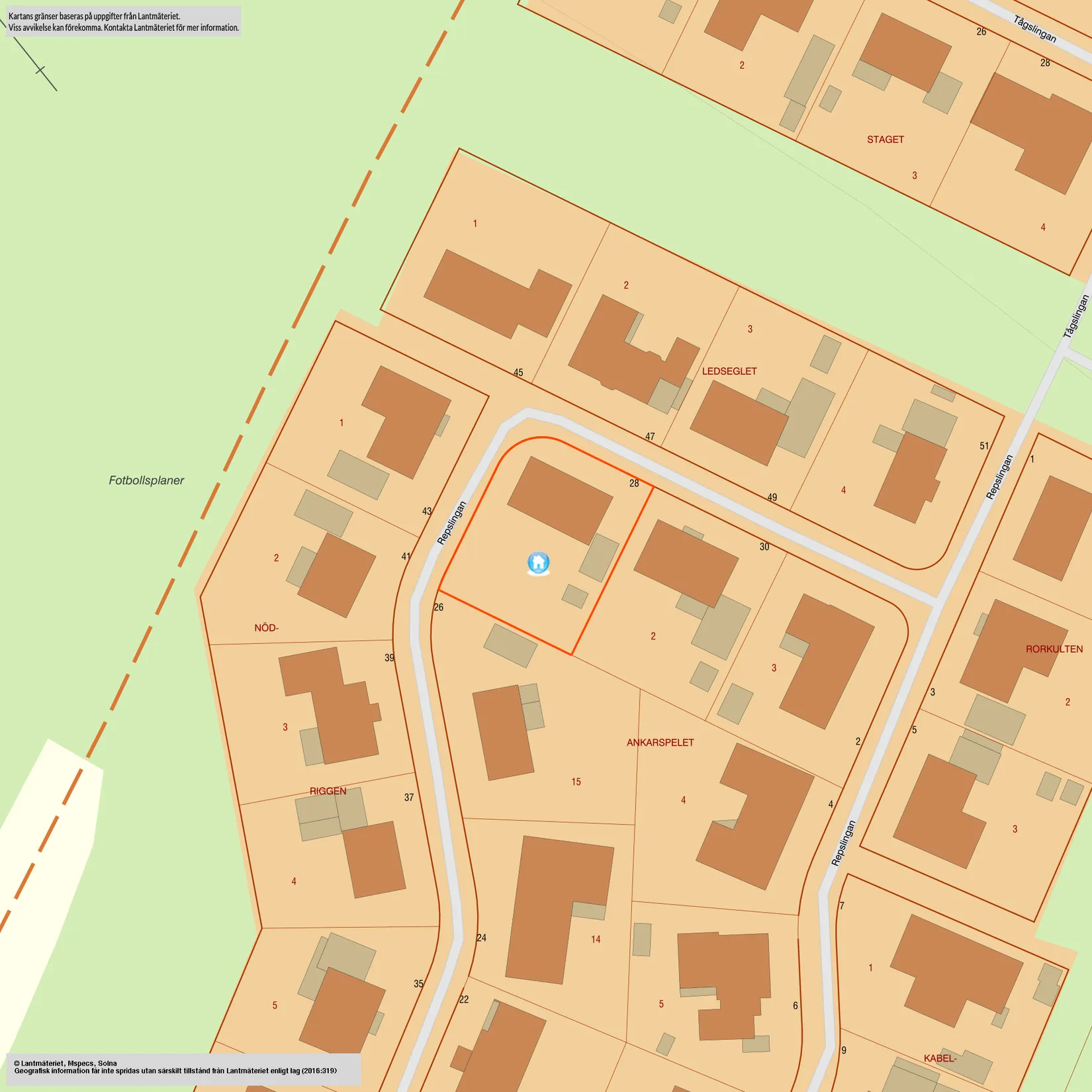 Villa, Repslingan 28, Åhus - Vattentornet, Kristianstad