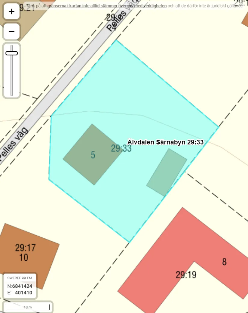 Villa, Pelles väg 5, Särna by, Älvdalen