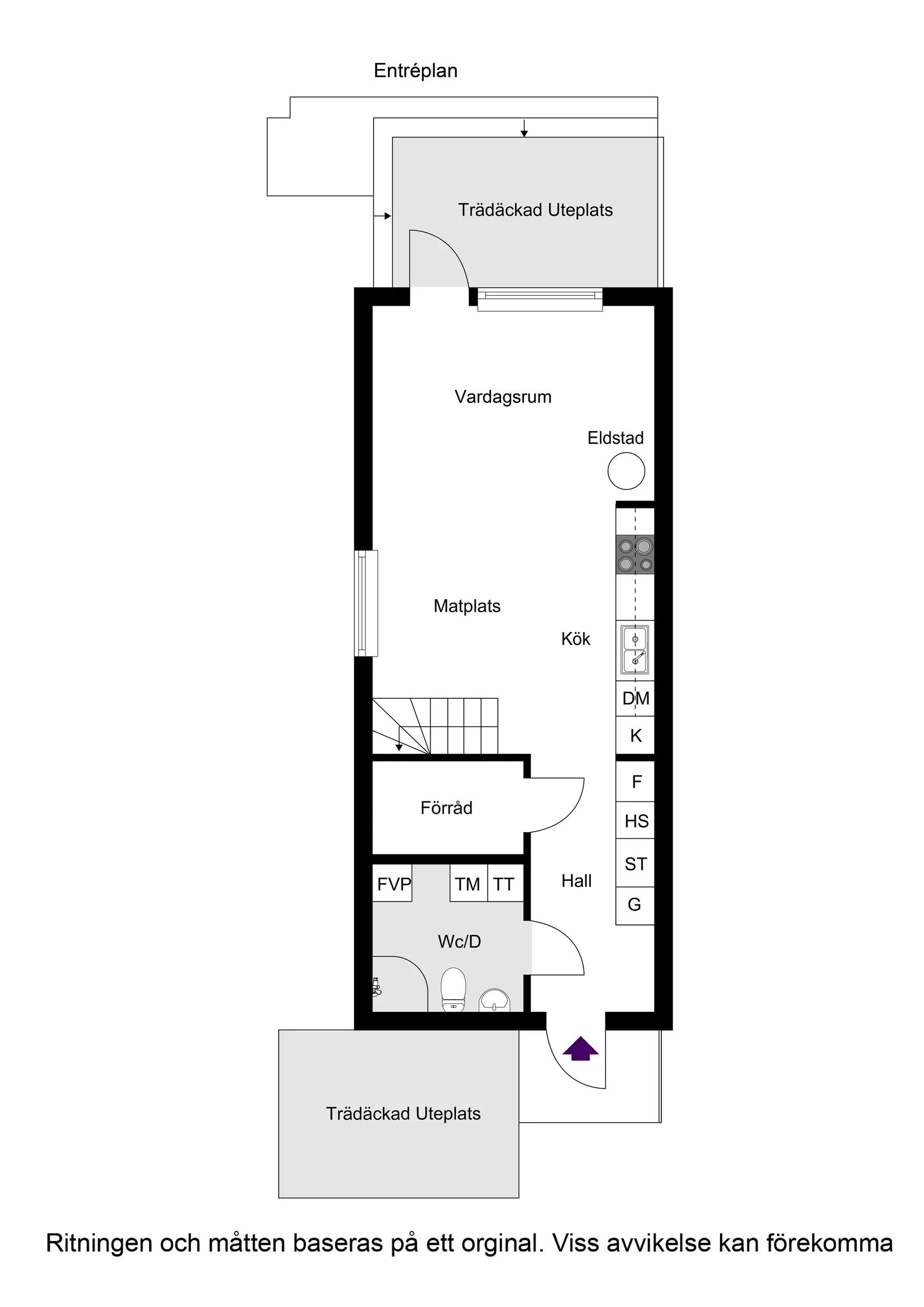 Bostadsrätt, Radhus, Strömgårdsvägen 50, Lindholmen, Vallentuna