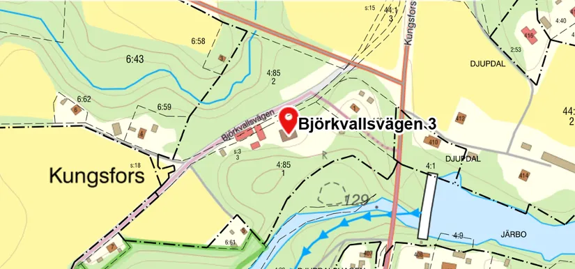 Villa, Björkvallsvägen 3, Kungsfors, Sandviken