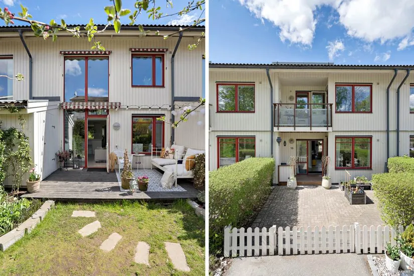 Villa, Radhus, Grönvretsvägen 1B, Jakobsberg - Västra, Järfälla