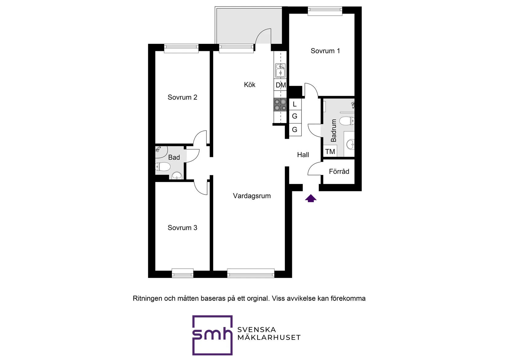 Bostadsrätt, Söderberga Allé 62, Bromma / Beckomberga, Stockholm