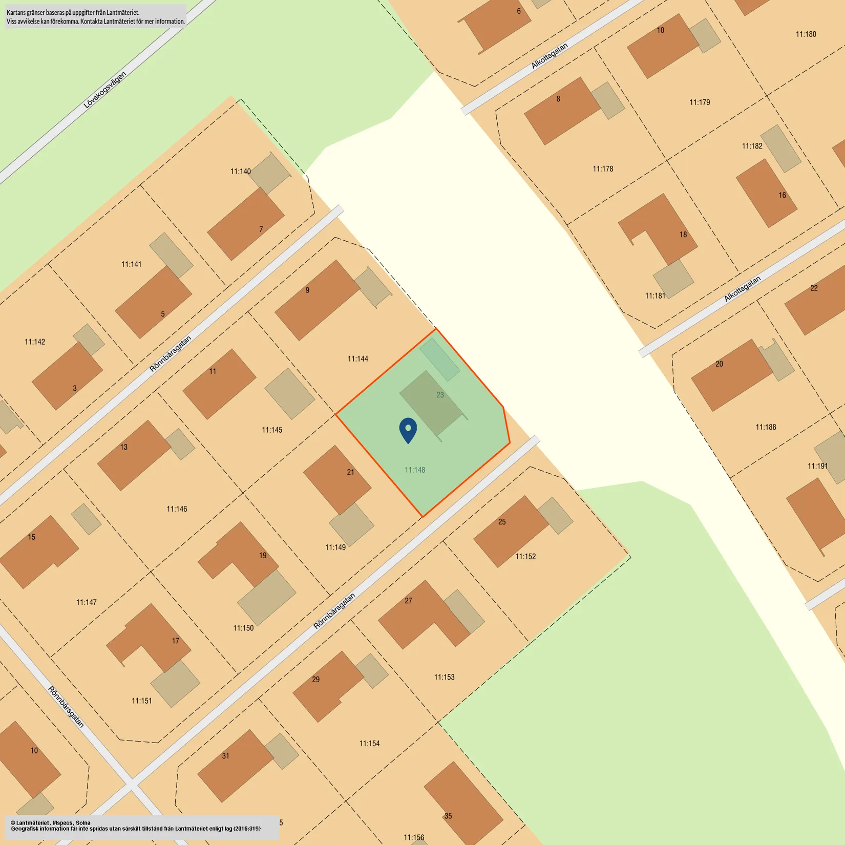 Villa, Rönnbärsgatan 23, Vikingstad, Linköping