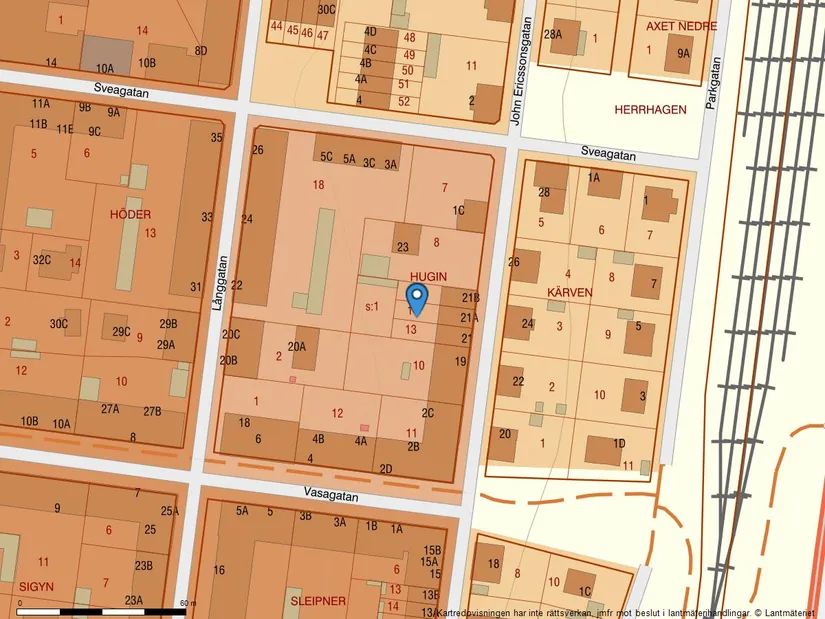 Villa, Radhus, John Ericssonsgatan 21A, Herrhagen, Karlstad