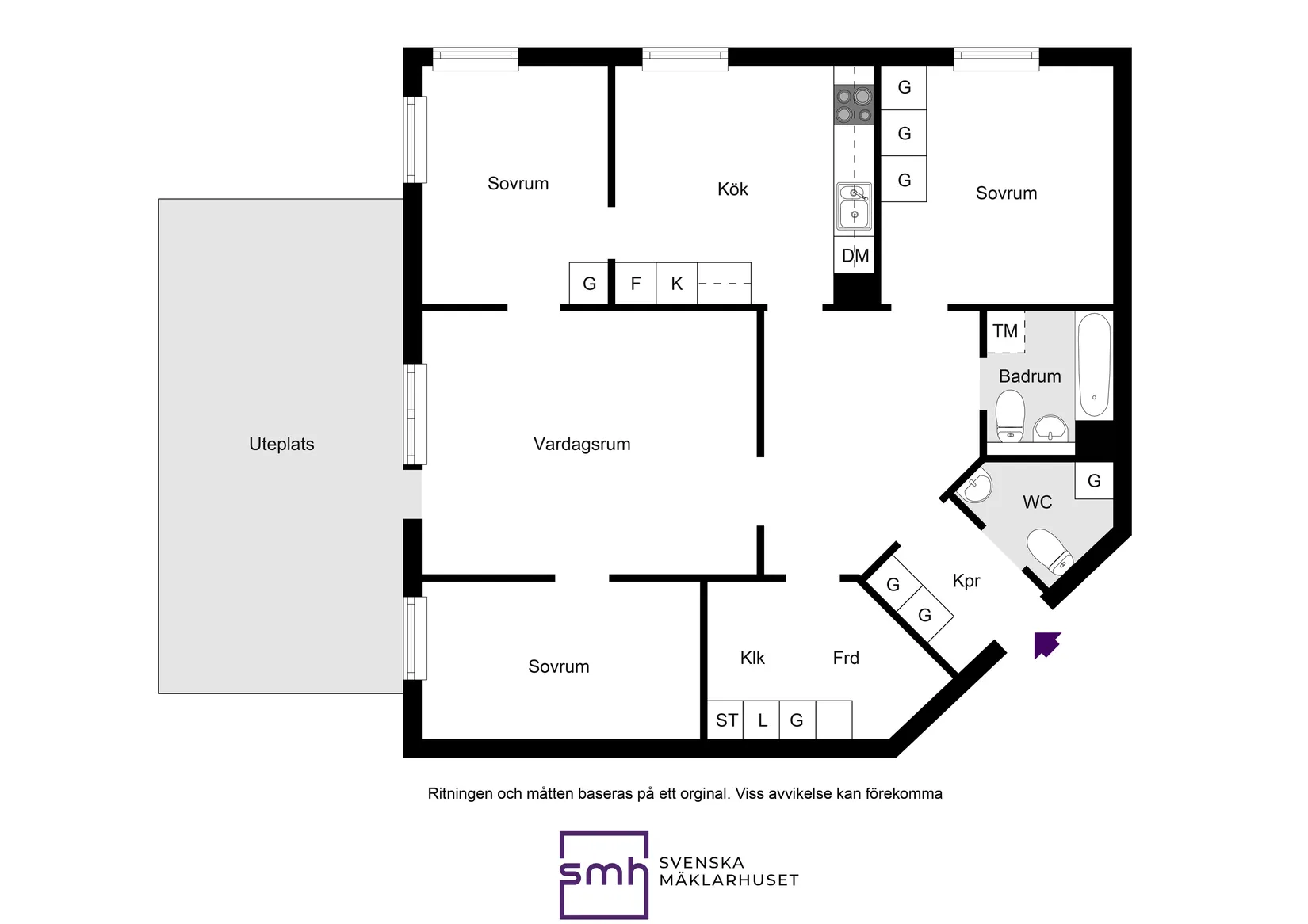 Bostadsrätt, Bäckbornas väg 15, Bromma / Beckomberga, Stockholm