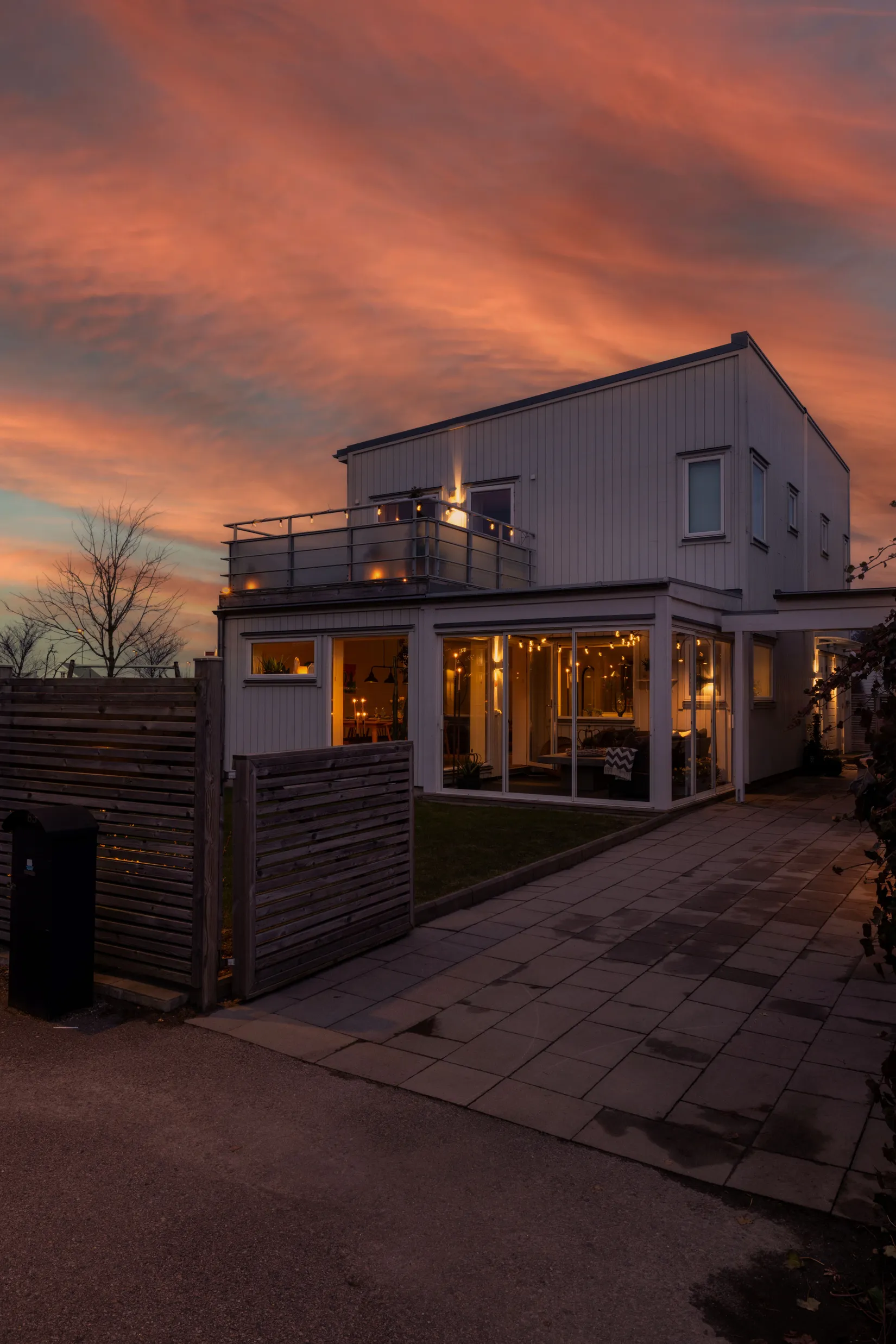 Radhus, Logvägen 65, Albinsro, Halmstad