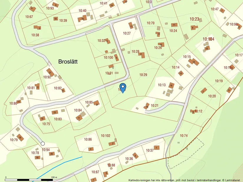 Tomt, Broslätt Morkullavägen 7, Höör