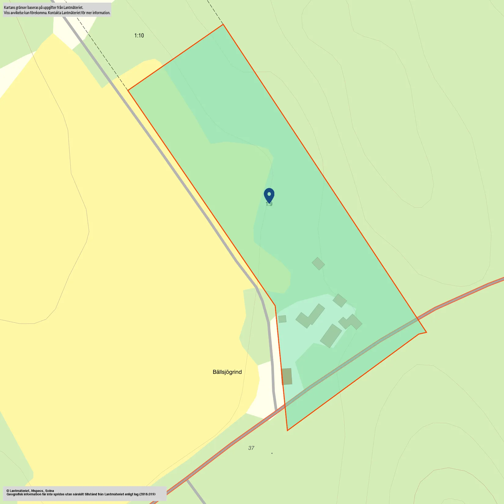 Fritidshus, Bällsjögrind, Edsbruk, Västervik