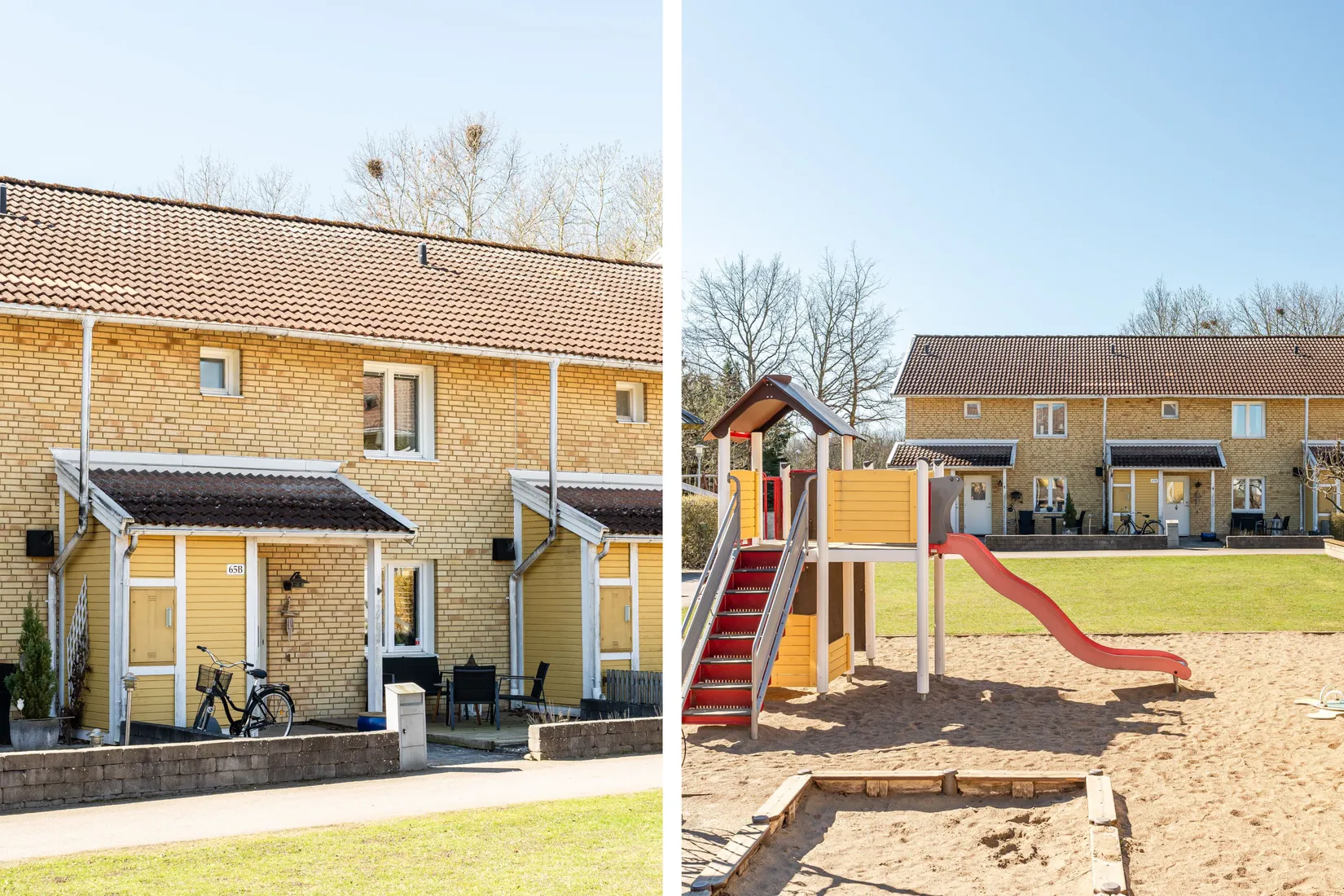 Radhus, Högalidsvägen 65B, Högalid, Kävlinge