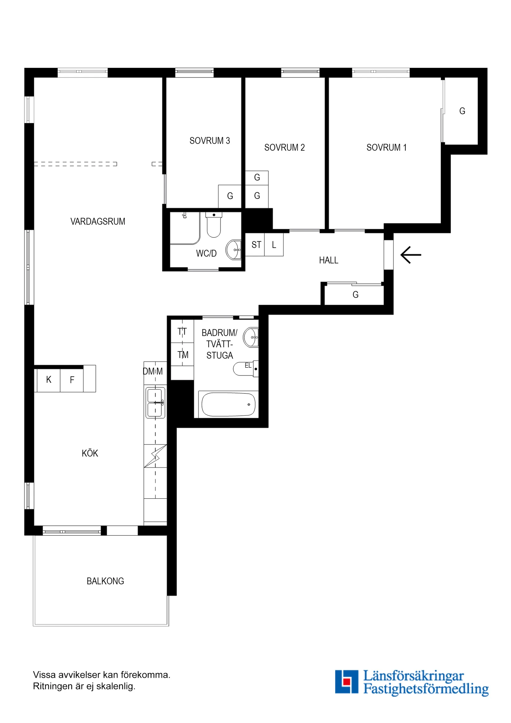 Bostadsrätt, Dammtorps allé 14, Solna