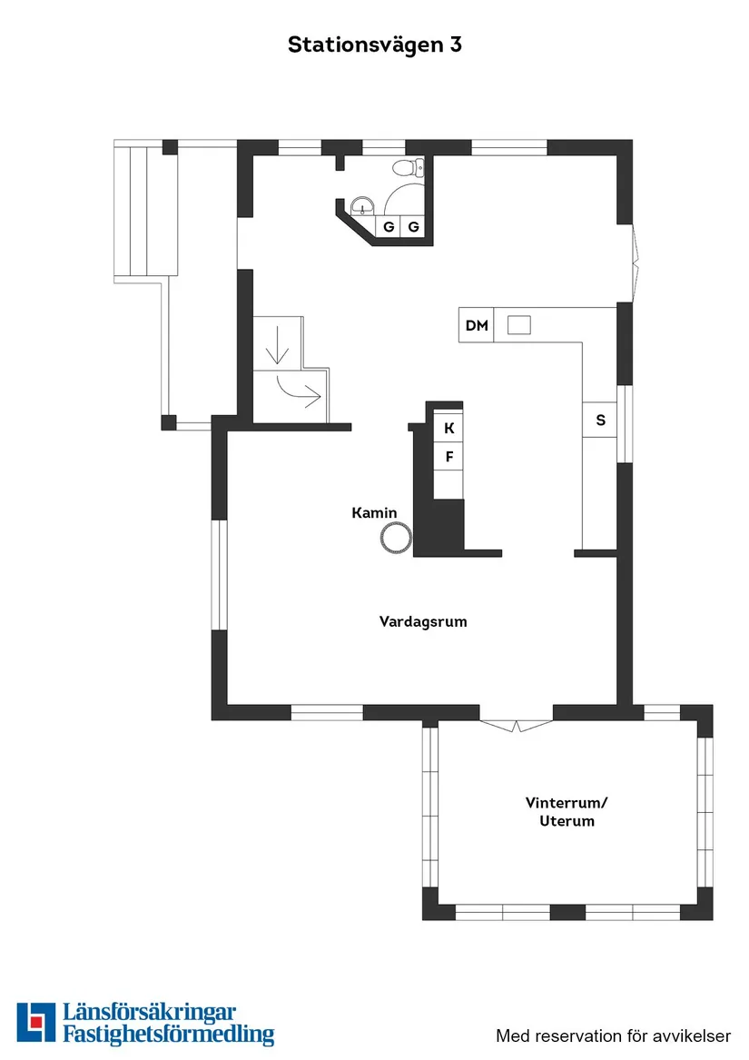 Villa, Stationsvägen 3, Tenhult, Jönköping