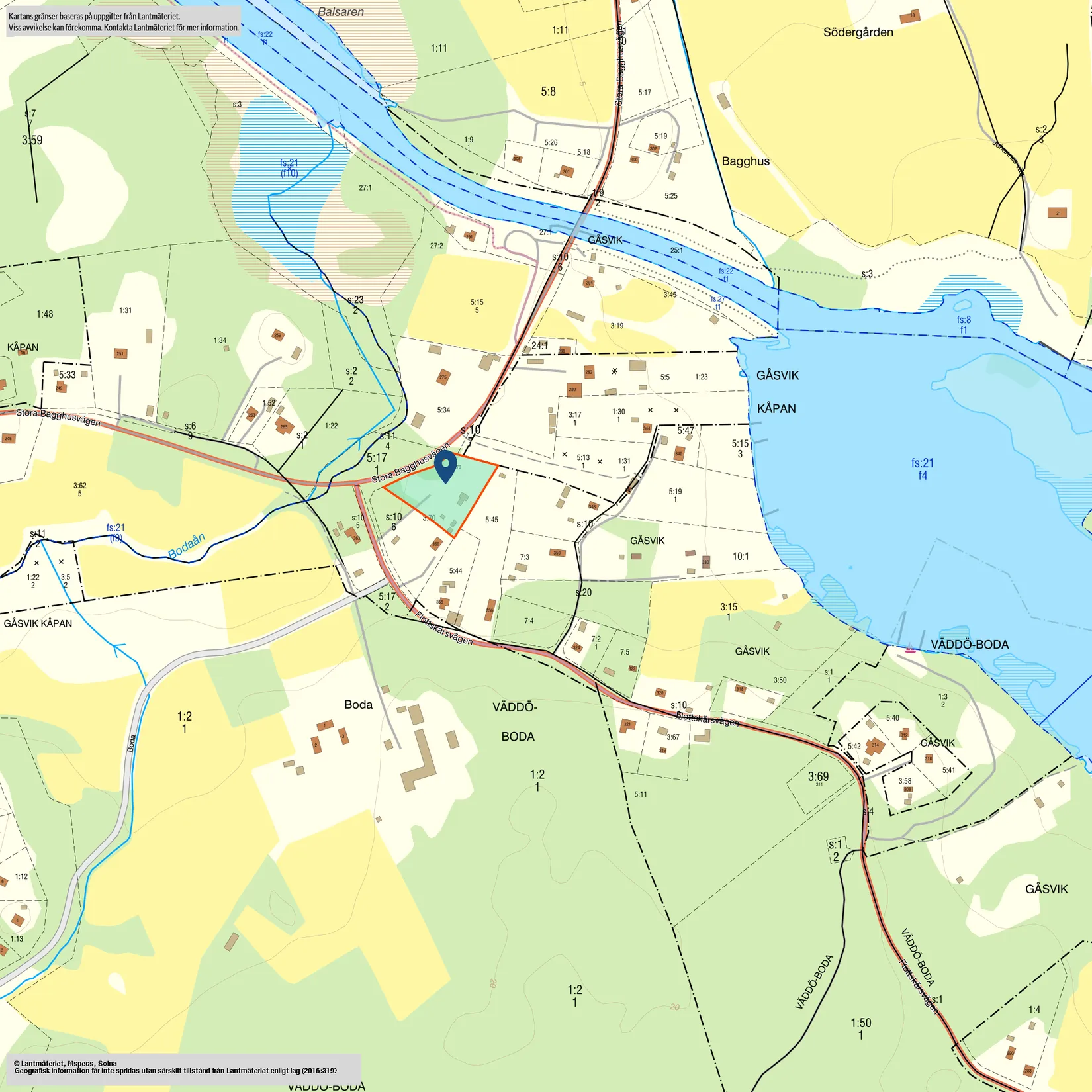 Fritidshus, Stora Bagghusvägen 270, Gåsvik Väddö, Norrtälje