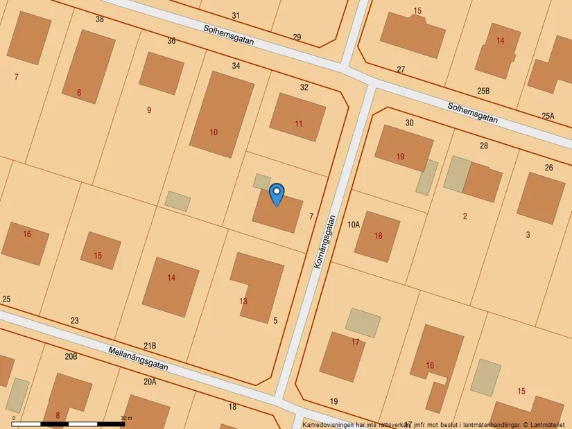 Villa, Kornängsgatan 7, Mölndal - Solängen, Mölndal