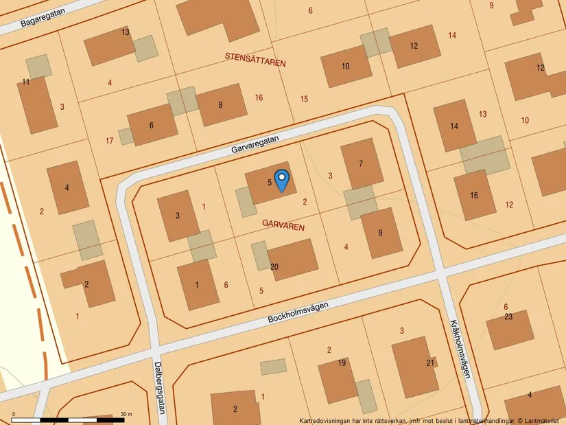 Villa, Garvaregatan 5, Bolltorp, Alingsås